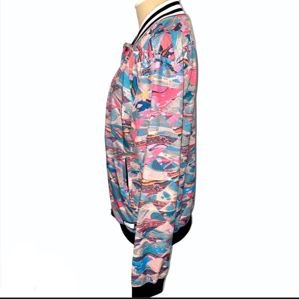 Soldadidas Multicolor Snap Button Jacket Size L - image 5